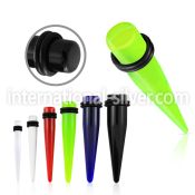 tpuvk tapers acrylic body jewelry ear lobe