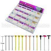 trany2 bend it to fit nose studs silver 925 nose