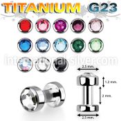 usdf25 dermals titanium g23 implant grade surface piercings