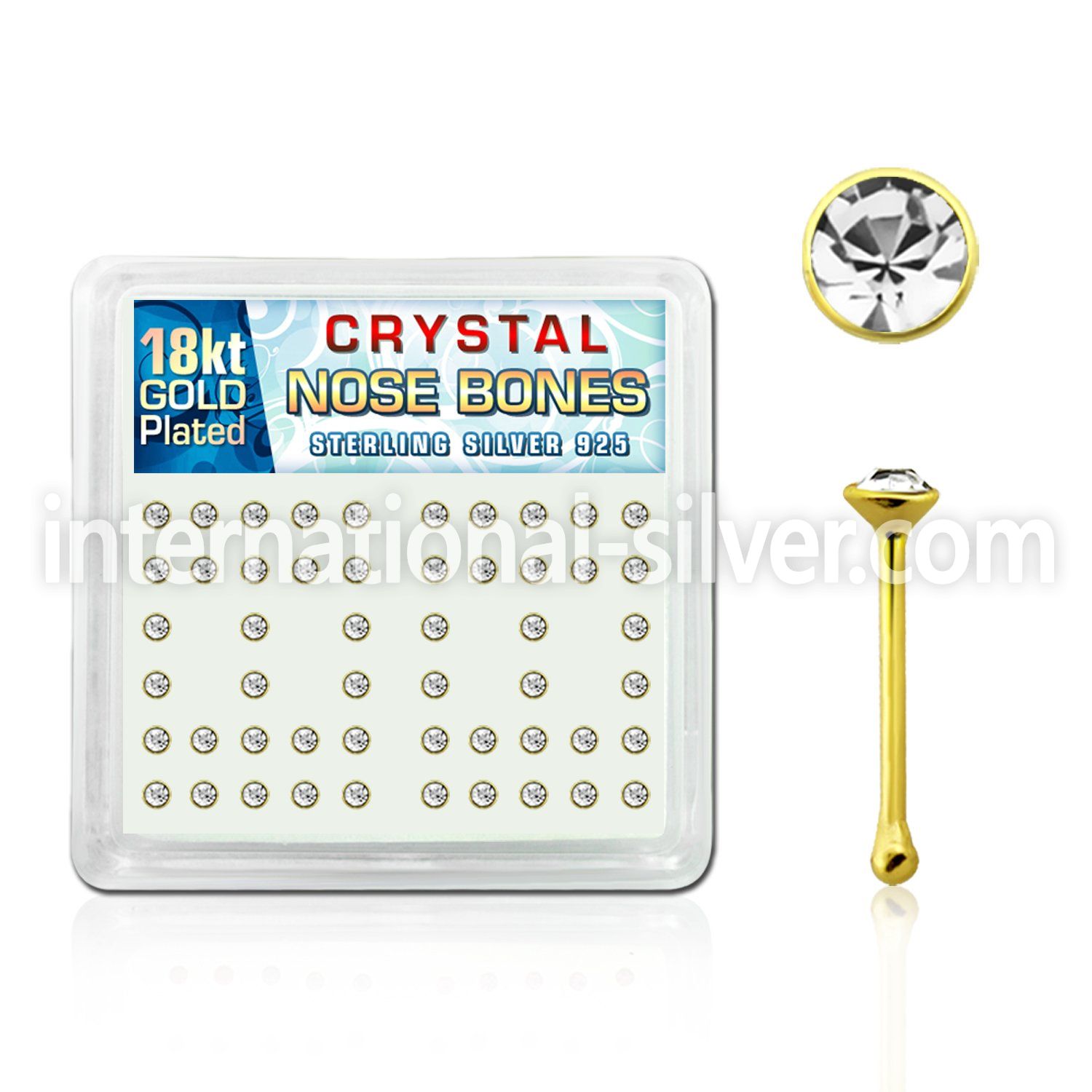 18b14xc nose bone silver 925 nose