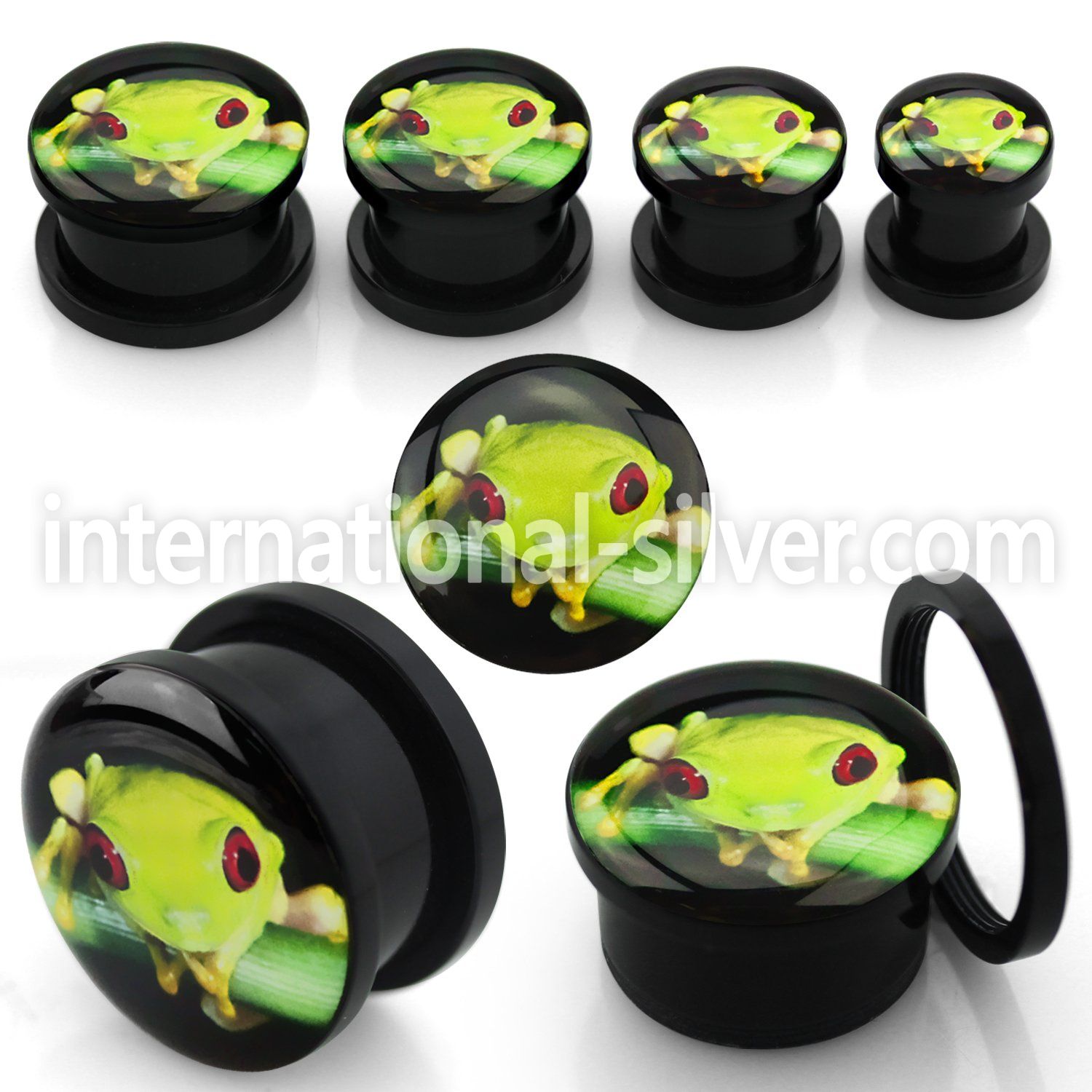 afpddd plugs gauges acrylic body jewelry ear lobe