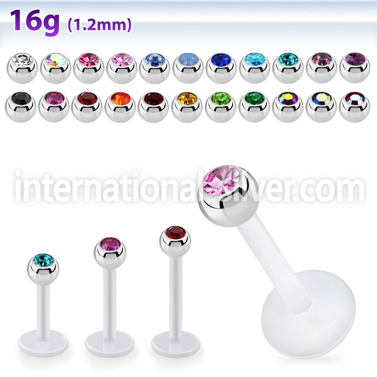 albjb3 labrets lip rings bioflex ptfe labrets chin