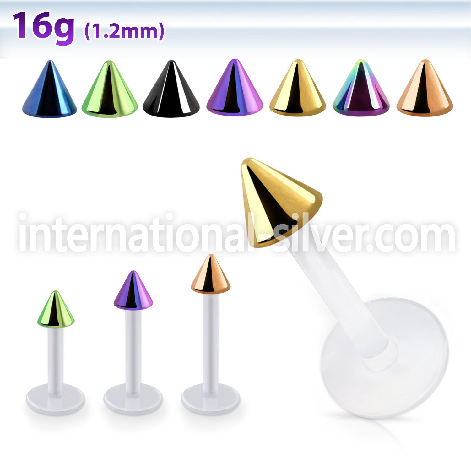 albtcn3 labrets lip rings bioflex ptfe labrets chin