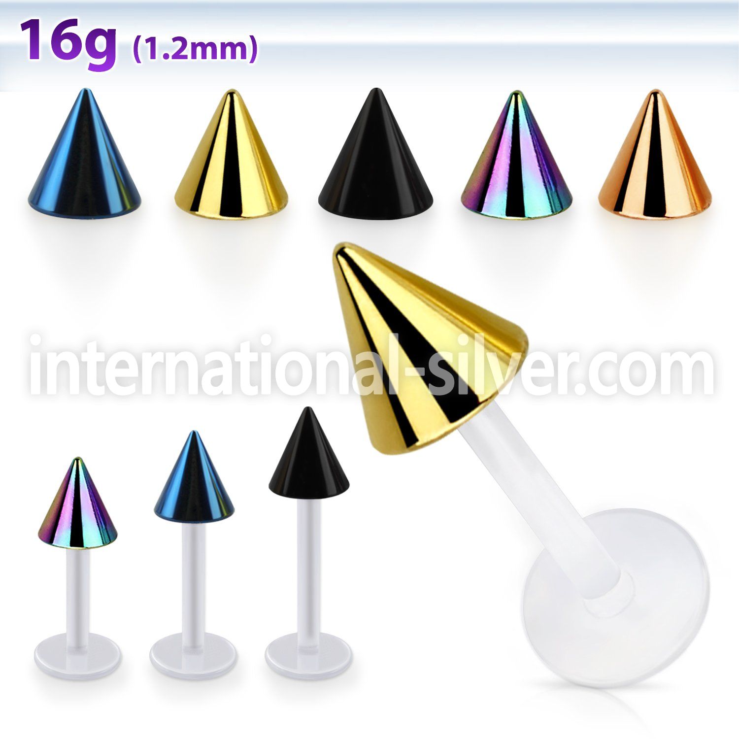 albtcn5 labrets lip rings bioflex ptfe labrets chin