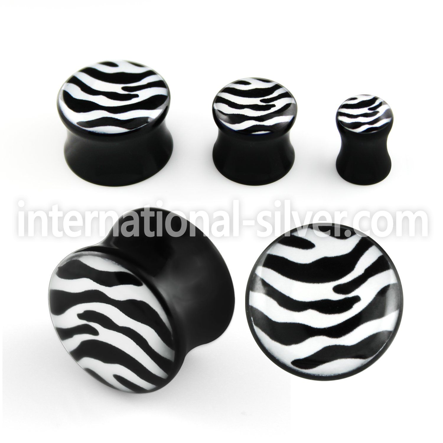 apgt plugs gauges acrylic body jewelry ear lobe