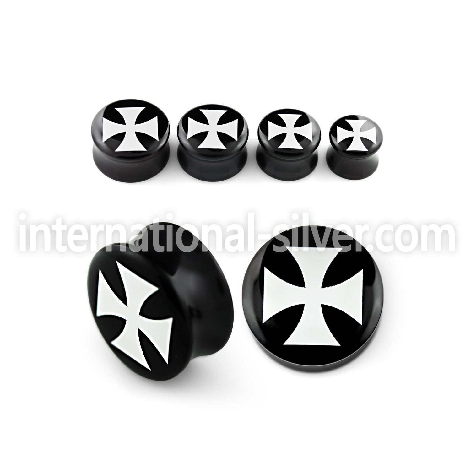 apgtt plugs gauges acrylic body jewelry ear lobe