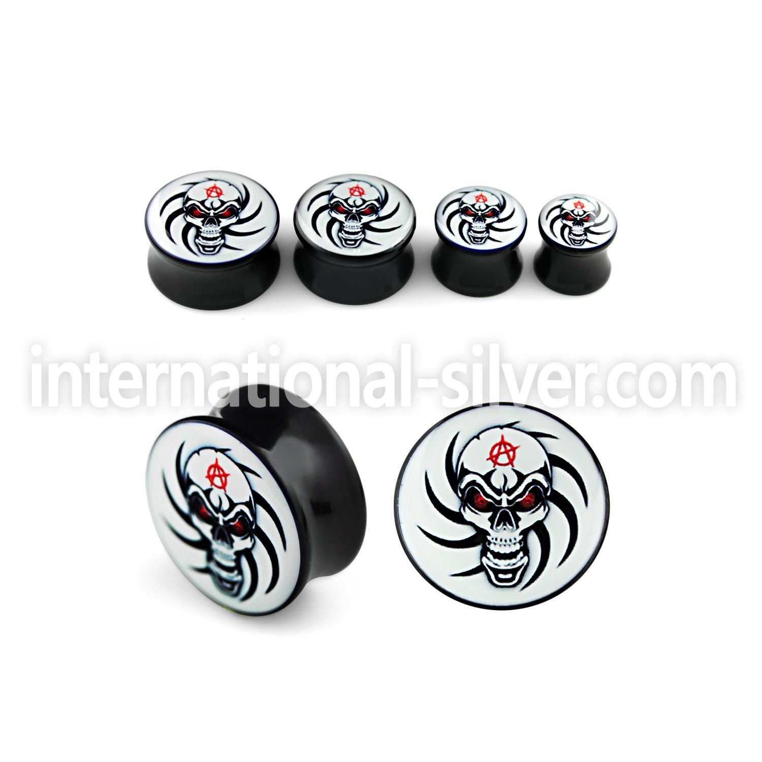 apgvv plugs gauges acrylic body jewelry ear lobe