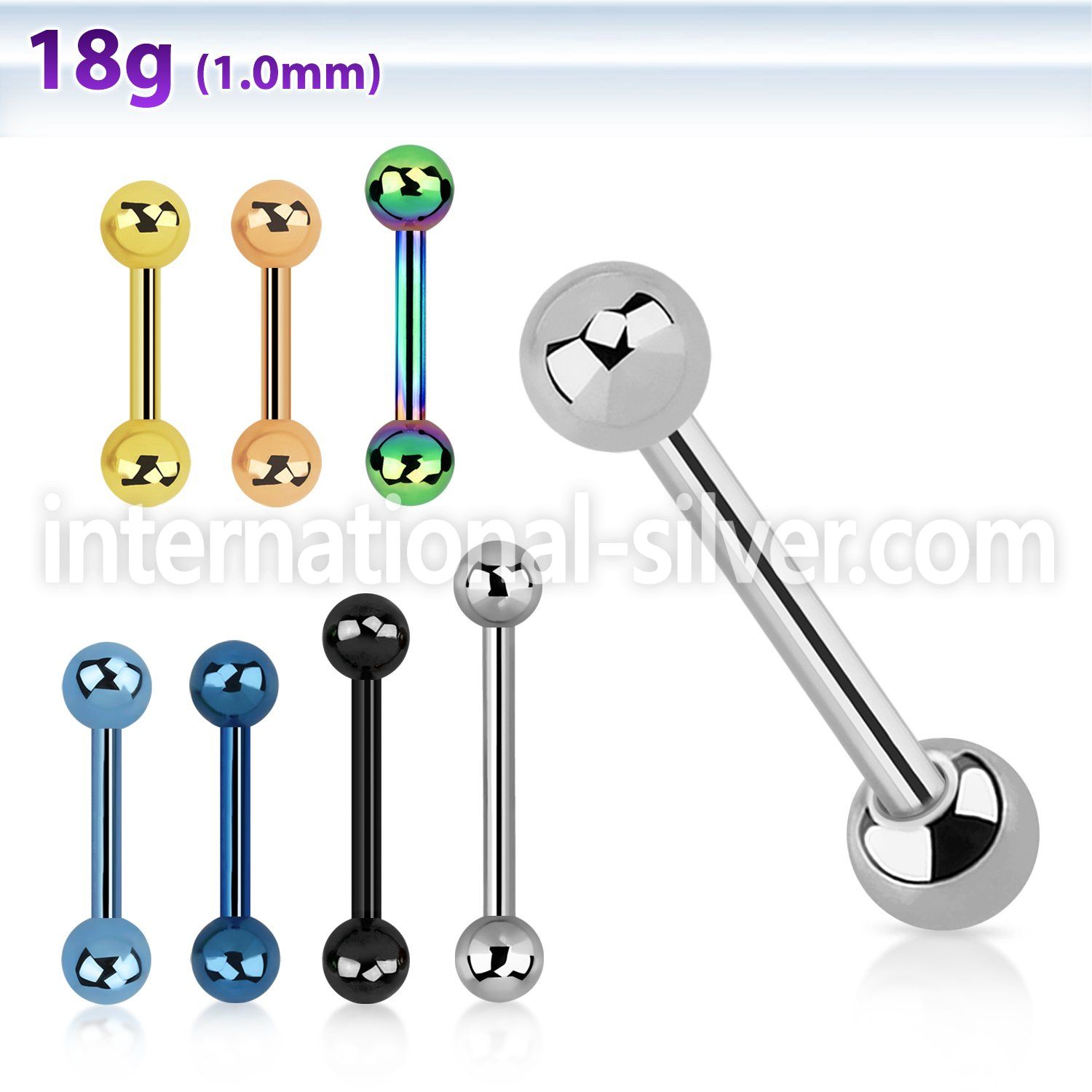 bb18b3 straight barbells surgical steel 316l eyebrow