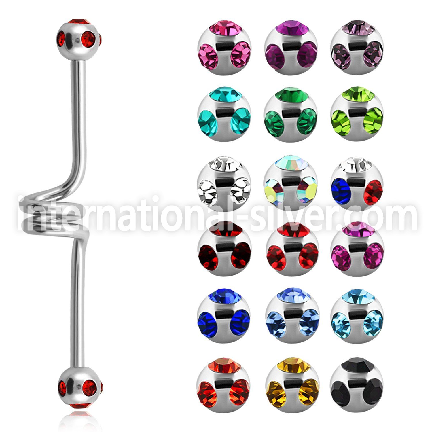 bbcl straight barbells surgical steel 316l 
