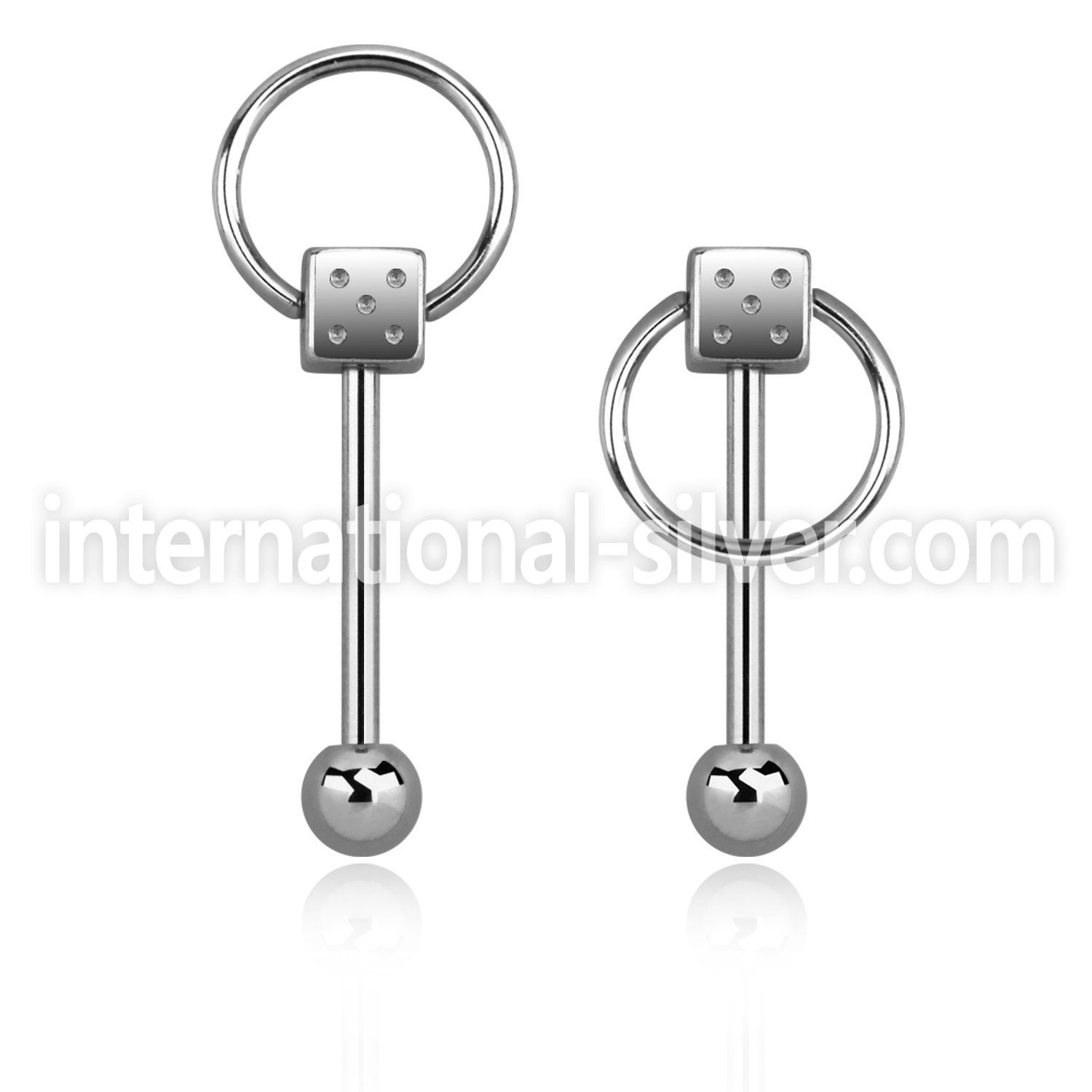 bbdisl straight barbells surgical steel 316l tongue