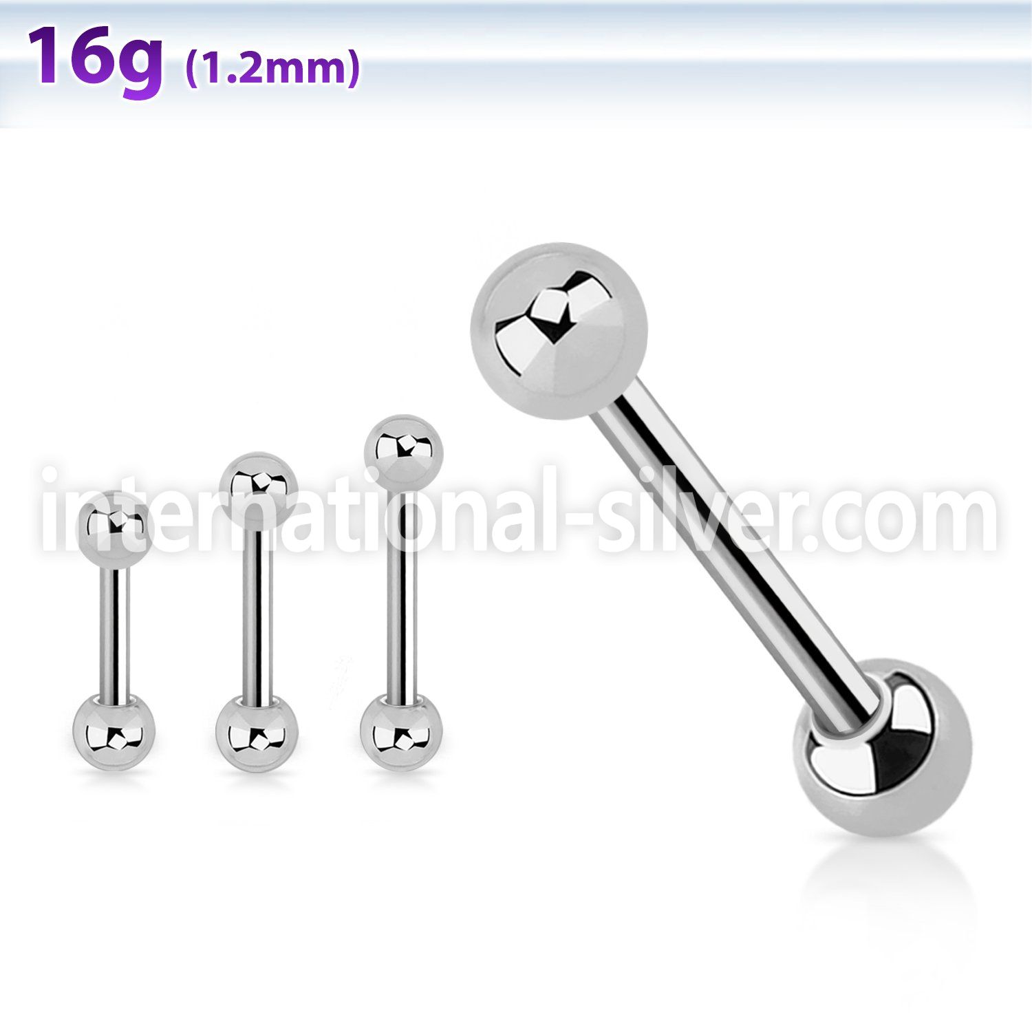 bbeb straight barbells surgical steel 316l eyebrow