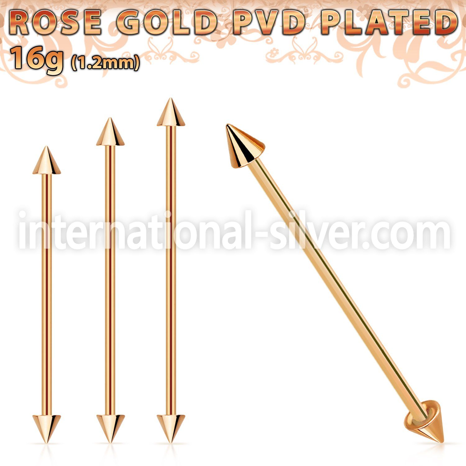 bbeittcn straight barbells anodized surgical steel 316l helix