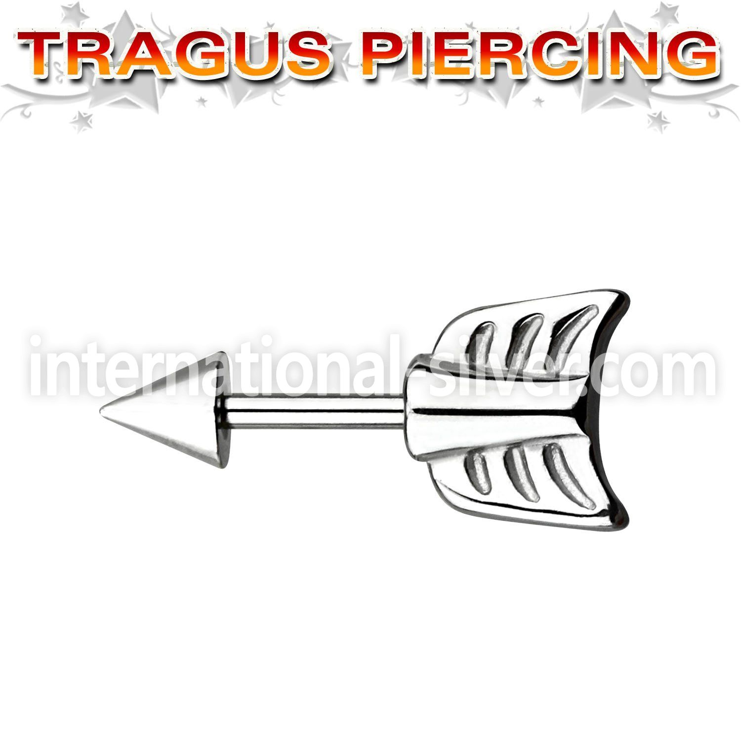 bber33 straight barbells surgical steel 316l tragus