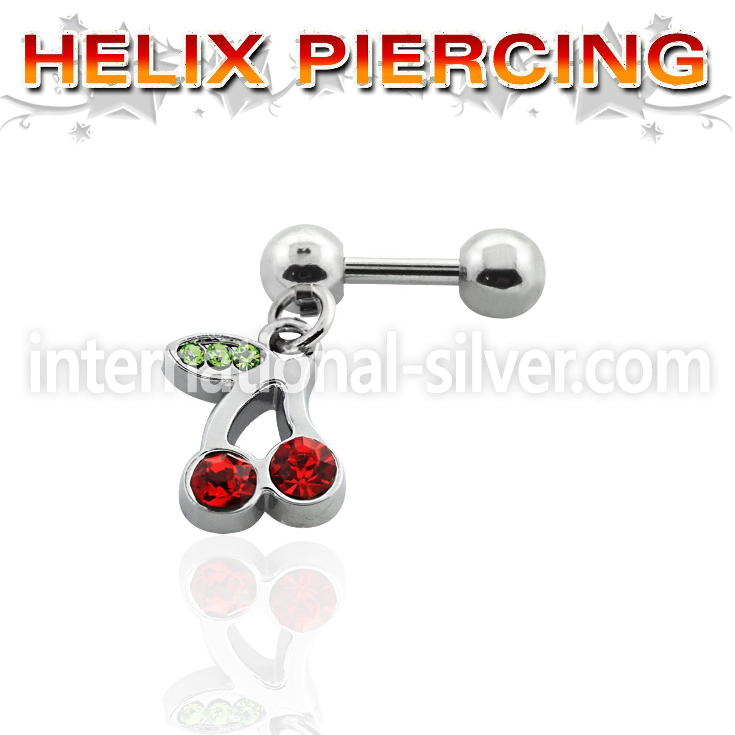 bber447 straight barbells surgical steel 316l helix