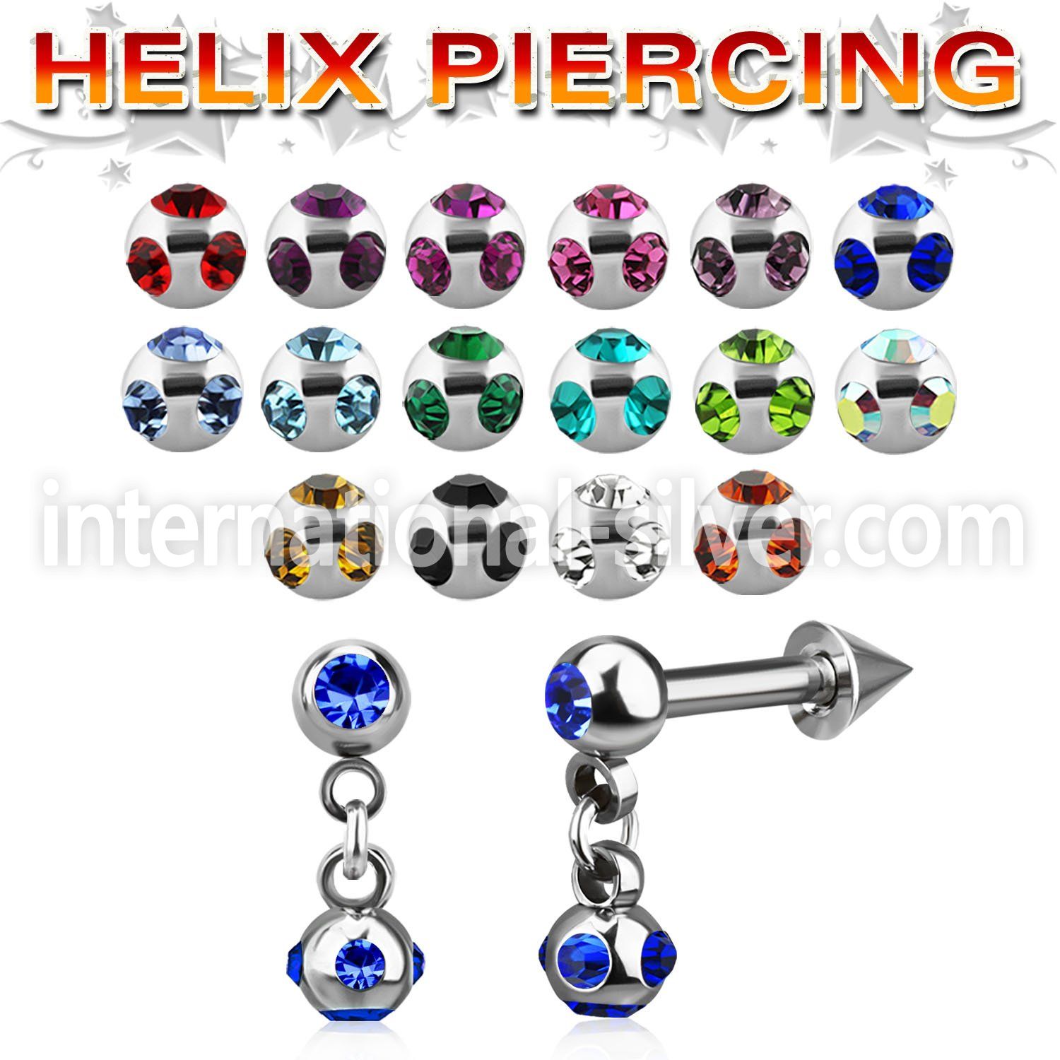 bber44b straight barbells surgical steel 316l eyebrow