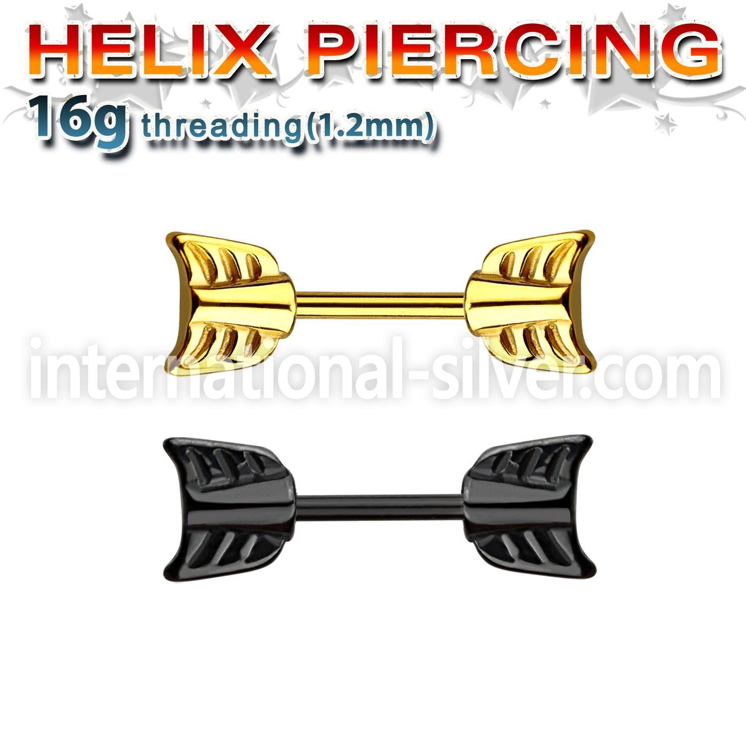 bbert46 straight barbells anodized surgical steel 316l eyebrow