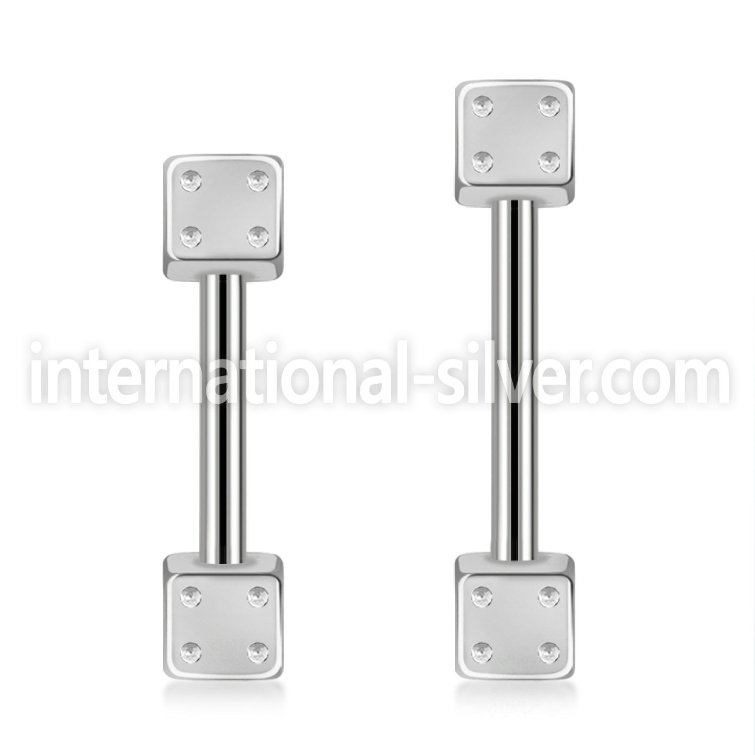 bbes2di straight barbells surgical steel 316l eyebrow