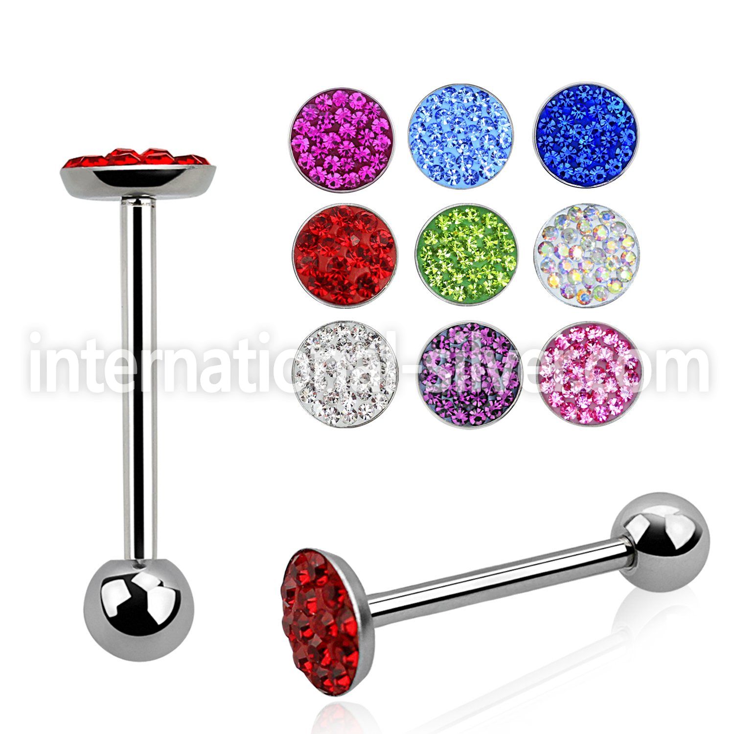 bbfcs1 straight barbells surgical steel 316l tongue