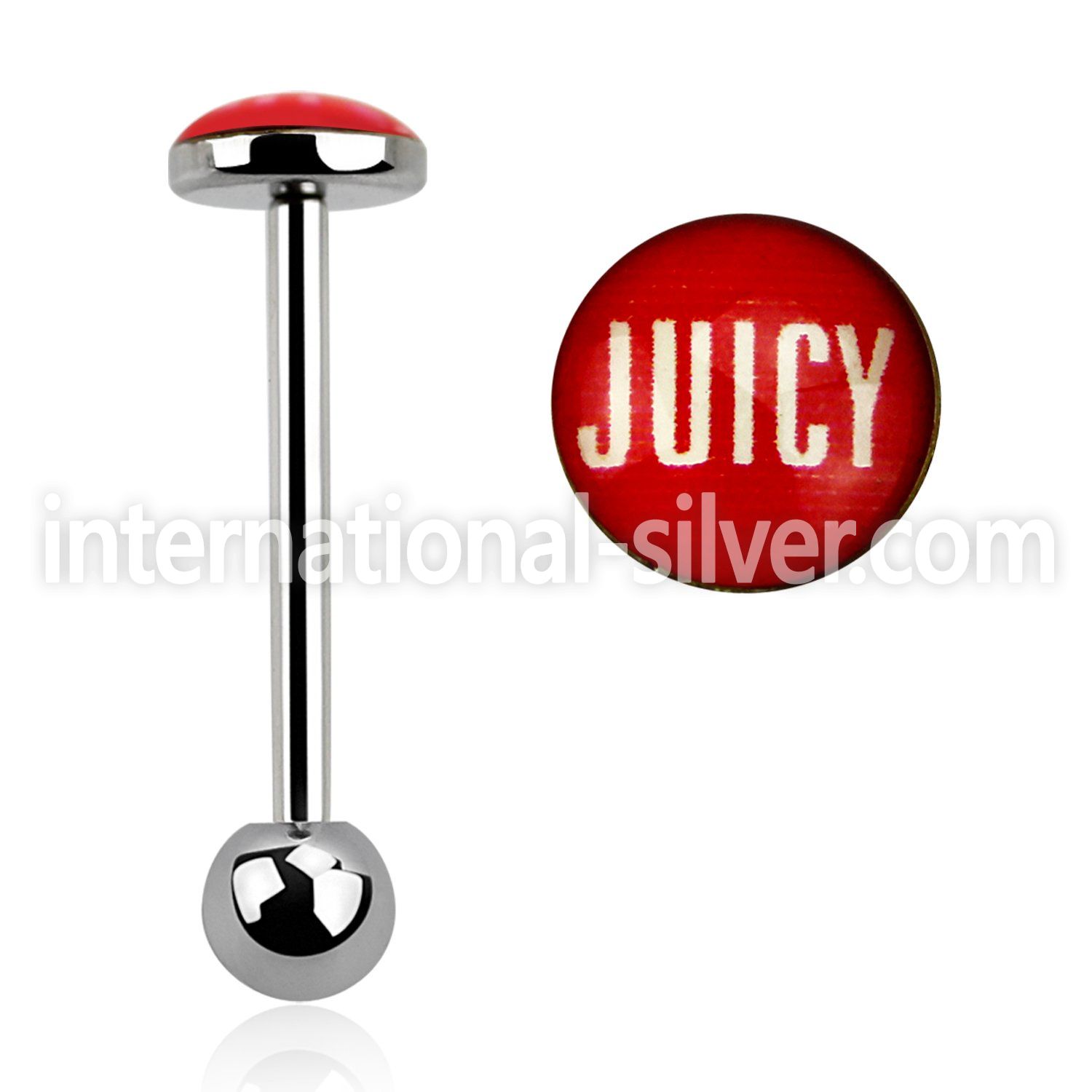 bbfjcy straight barbells surgical steel 316l tongue