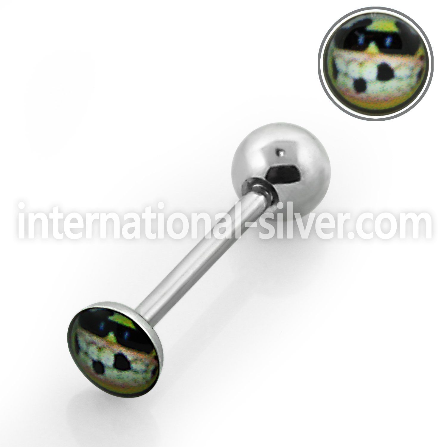 bbfsmg straight barbells surgical steel 316l tongue
