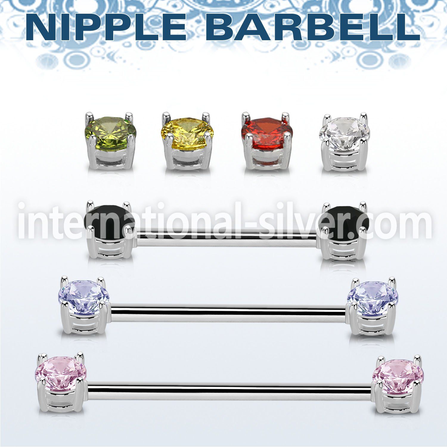 bbnp2z steel nipple bar w 5mm forward facing prong set czs