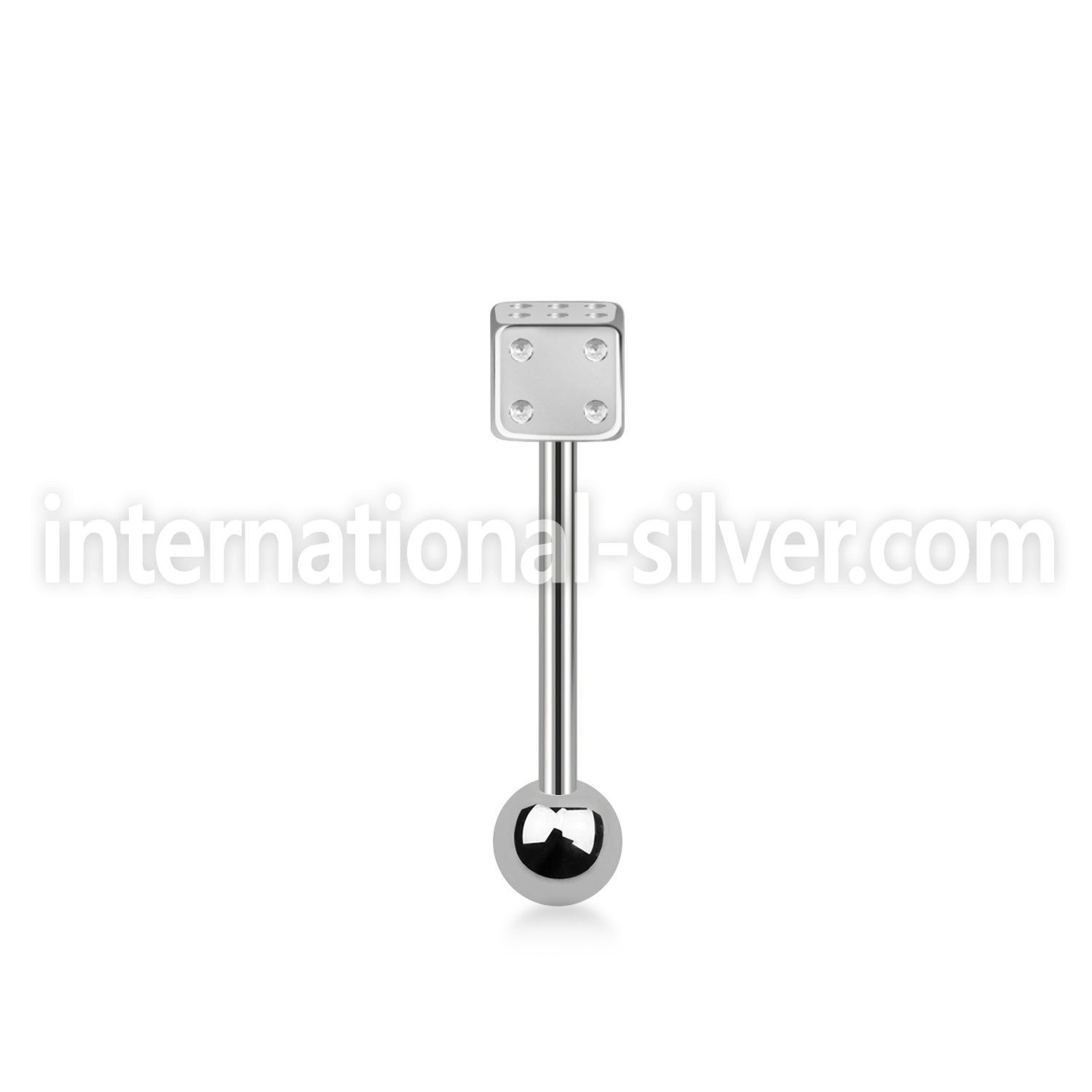 bbsdi straight barbells surgical steel 316l tongue