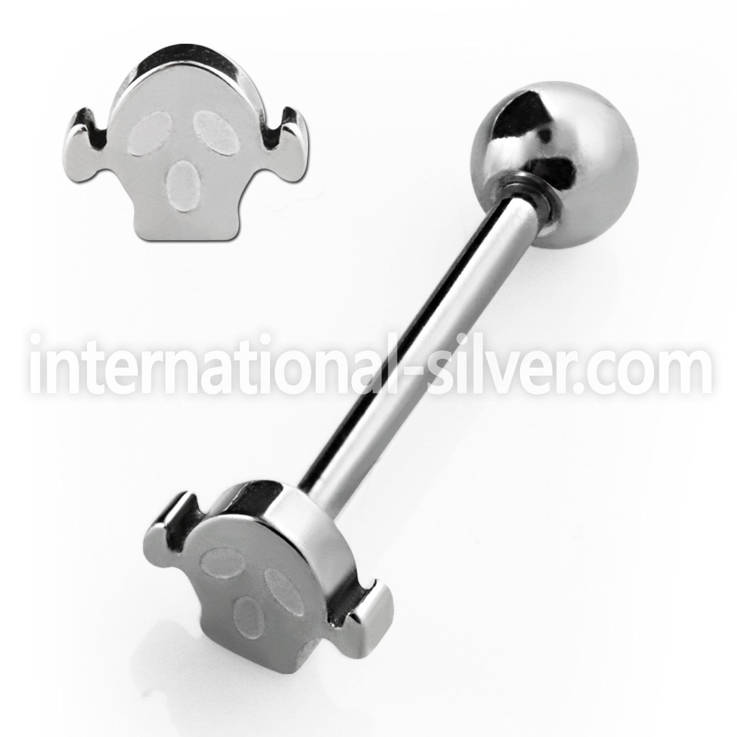 bbsks straight barbells surgical steel 316l tongue