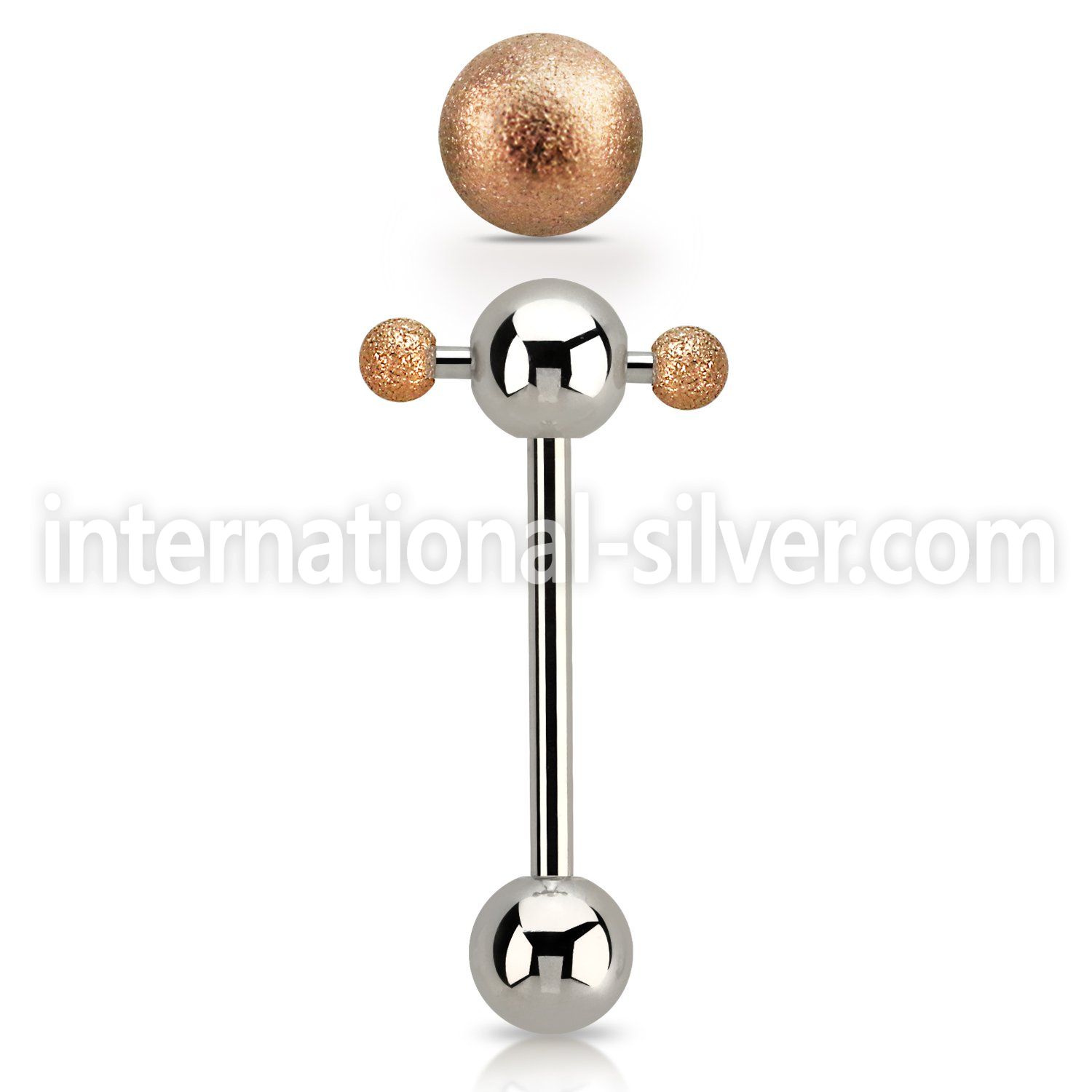 bbspnfor straight barbells surgical steel 316l tongue