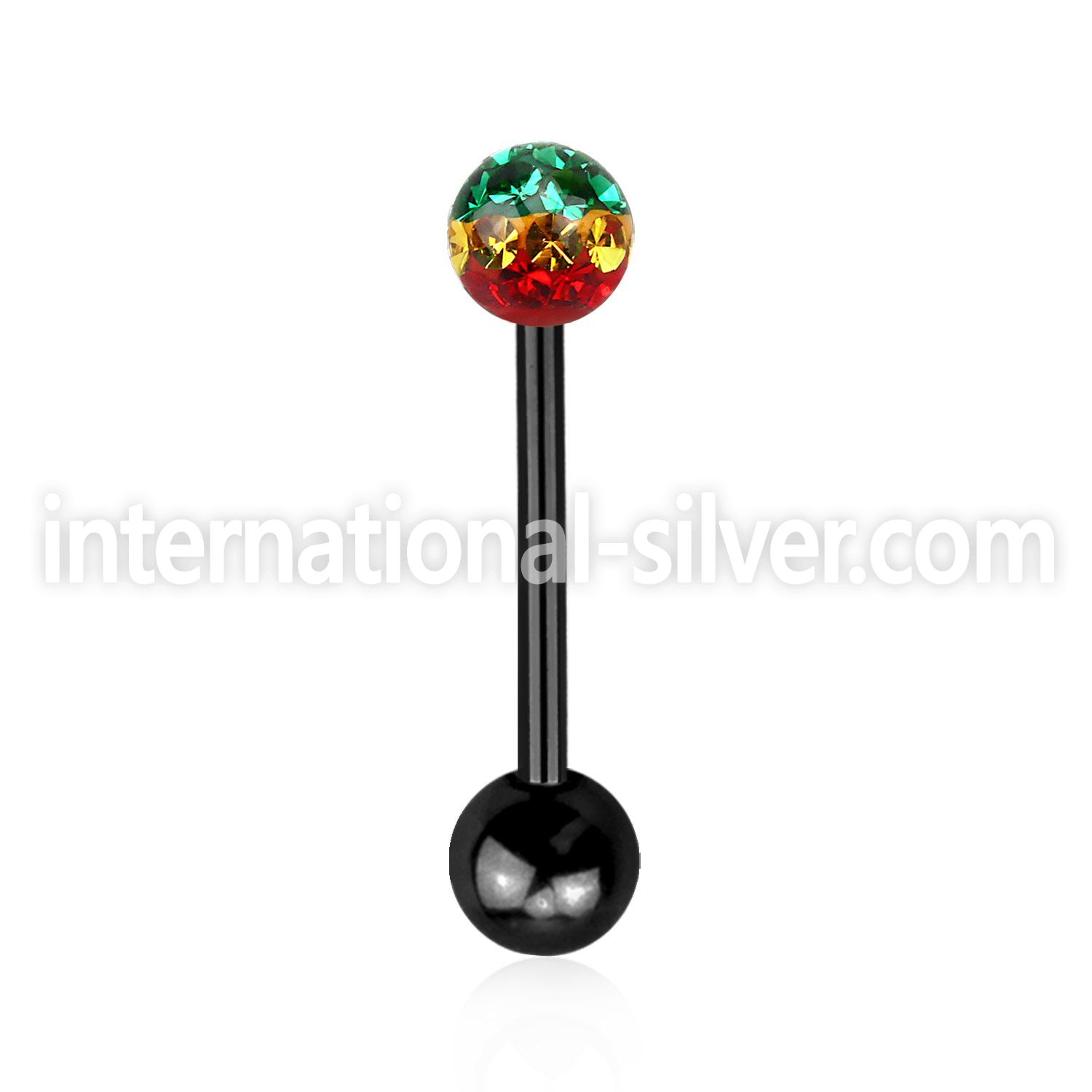 bbtfr5r straight barbells anodized surgical steel 316l tongue
