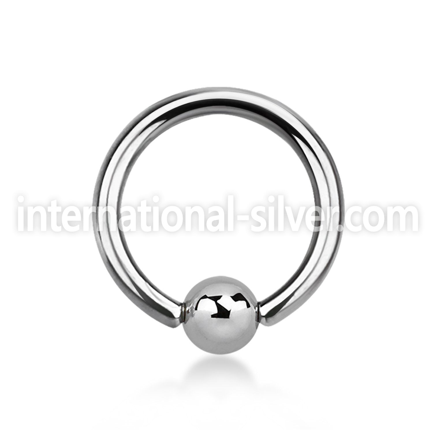 bcr14 hoops captive rings surgical steel 316l eyebrow