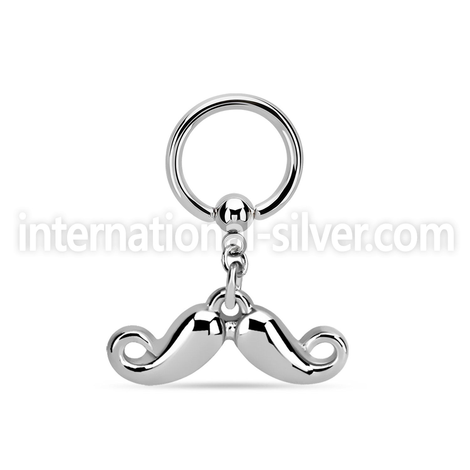 bcrg519 hoops captive rings surgical steel 316l nose