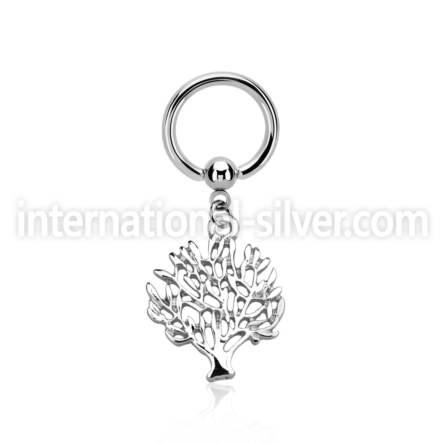 bcrg697 316l steel bcr 1.6mm w a tree of life design