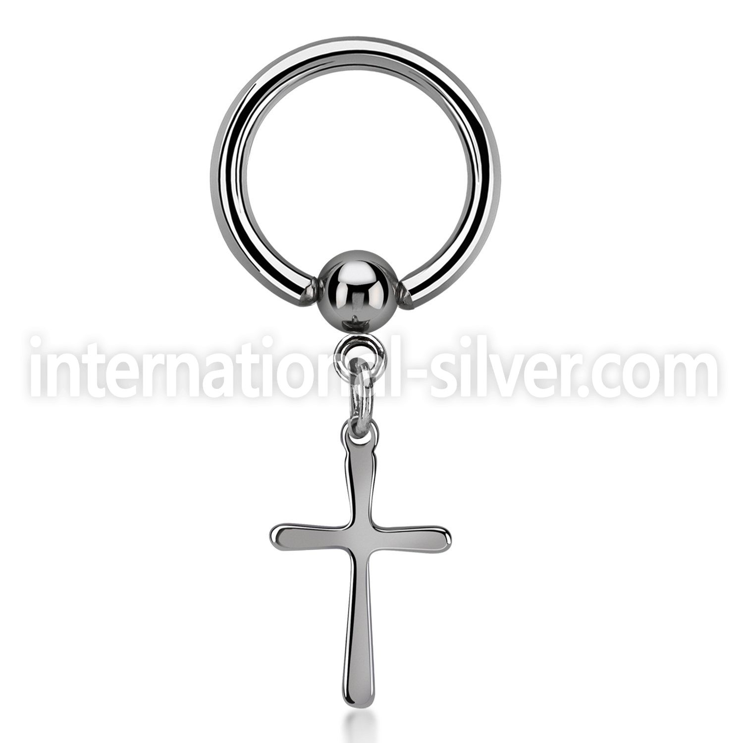 bcrgcrs hoops captive rings surgical steel 316l ear lobe