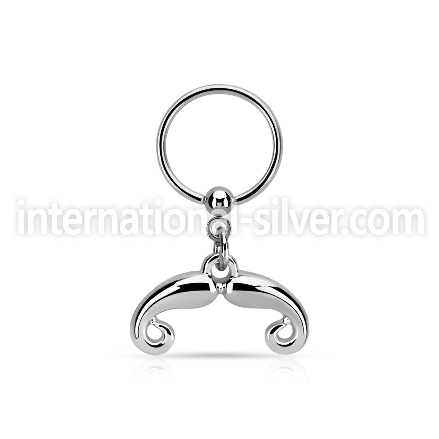 bcrs516 hoops captive rings surgical steel 316l nose