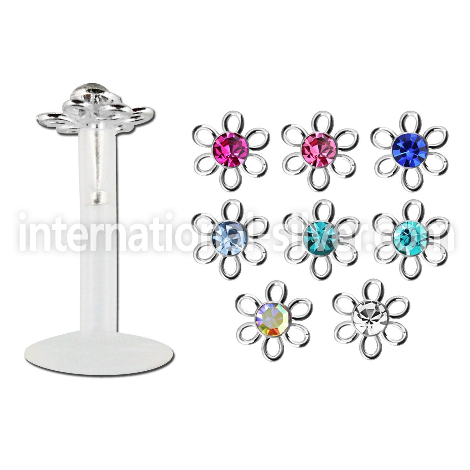 bilbfw labrets lip rings bioflex ptfe belly button