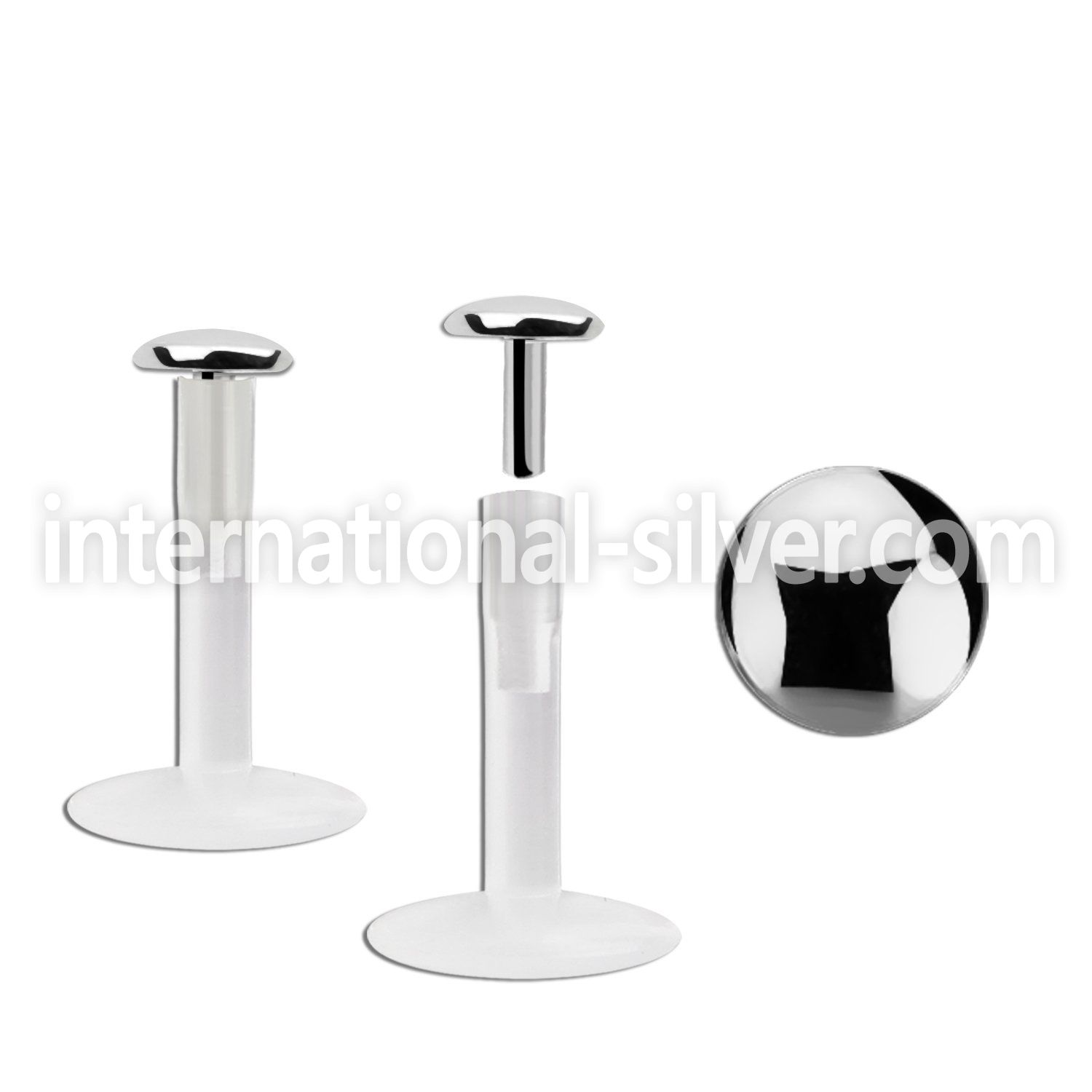 bilbrd labrets lip rings bioflex ptfe labrets chin