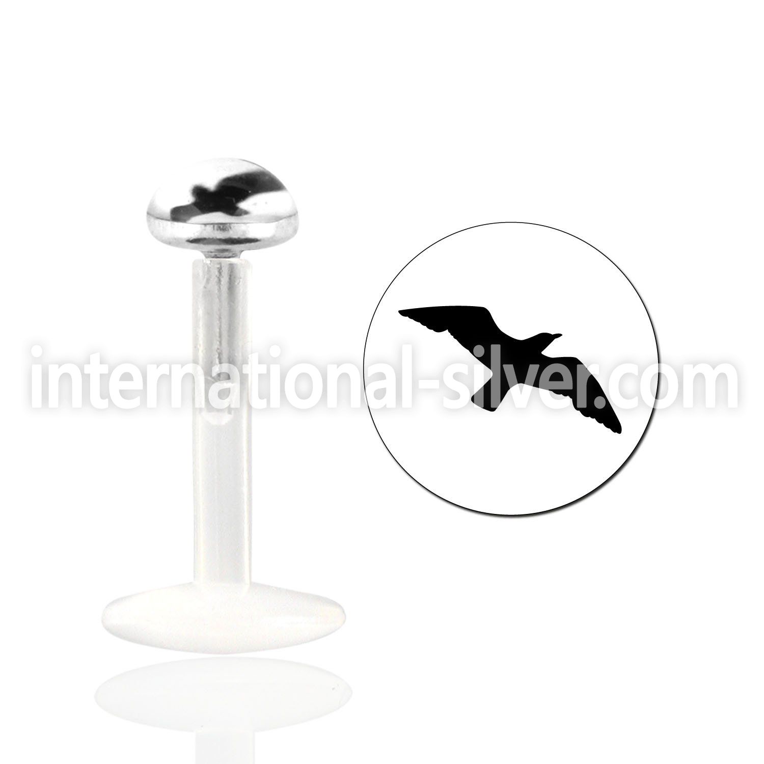 bilg39 labrets lip rings bioflex ptfe labrets chin