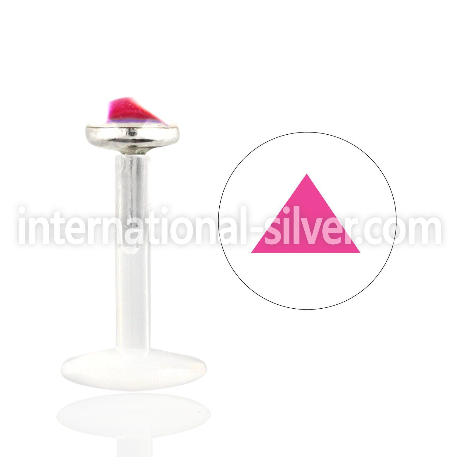 bilg41 labrets lip rings bioflex ptfe labrets chin