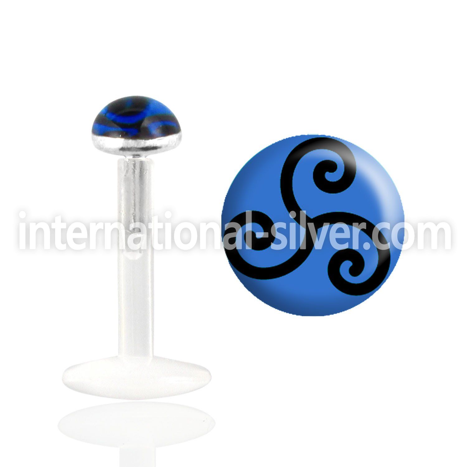 bilg46 labrets lip rings bioflex ptfe labrets chin