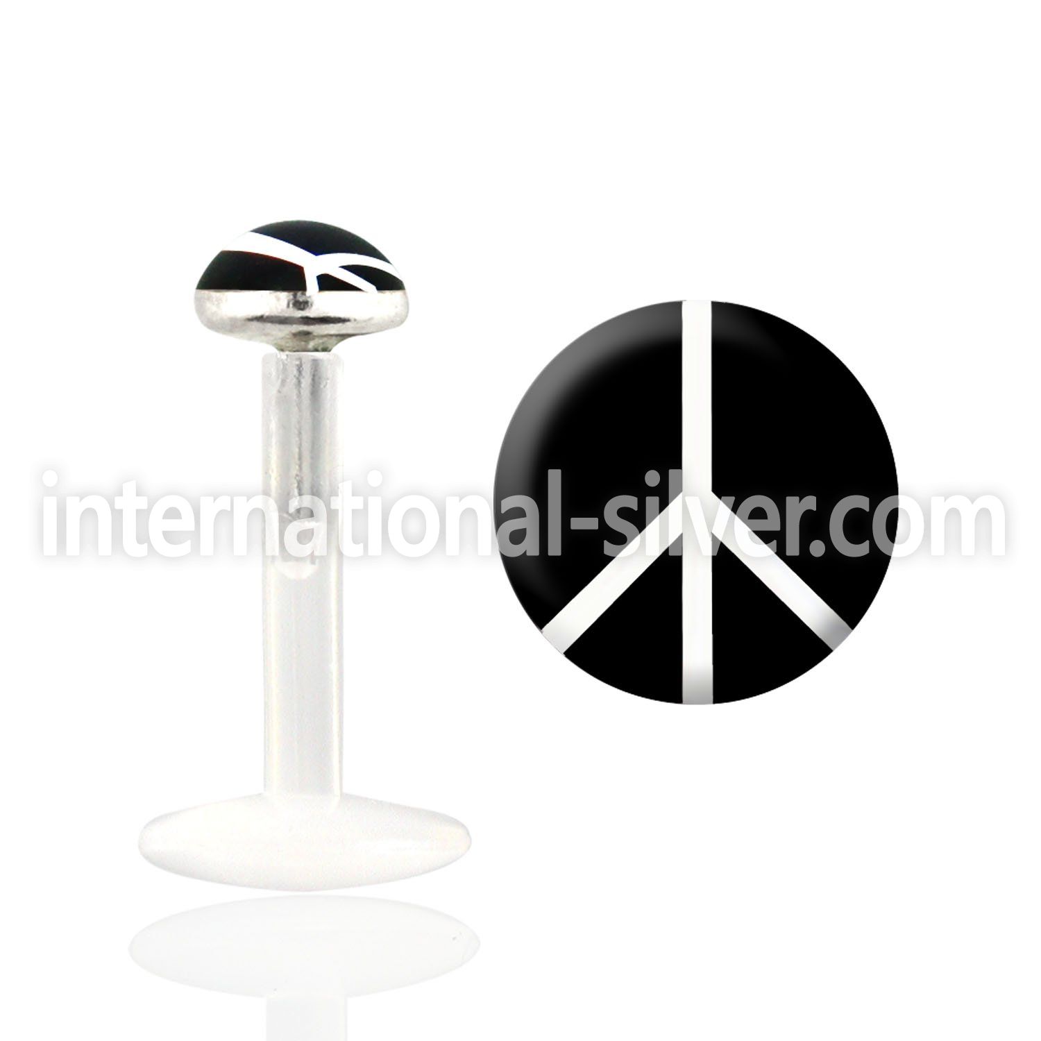 bilg53 labrets lip rings bioflex ptfe labrets chin