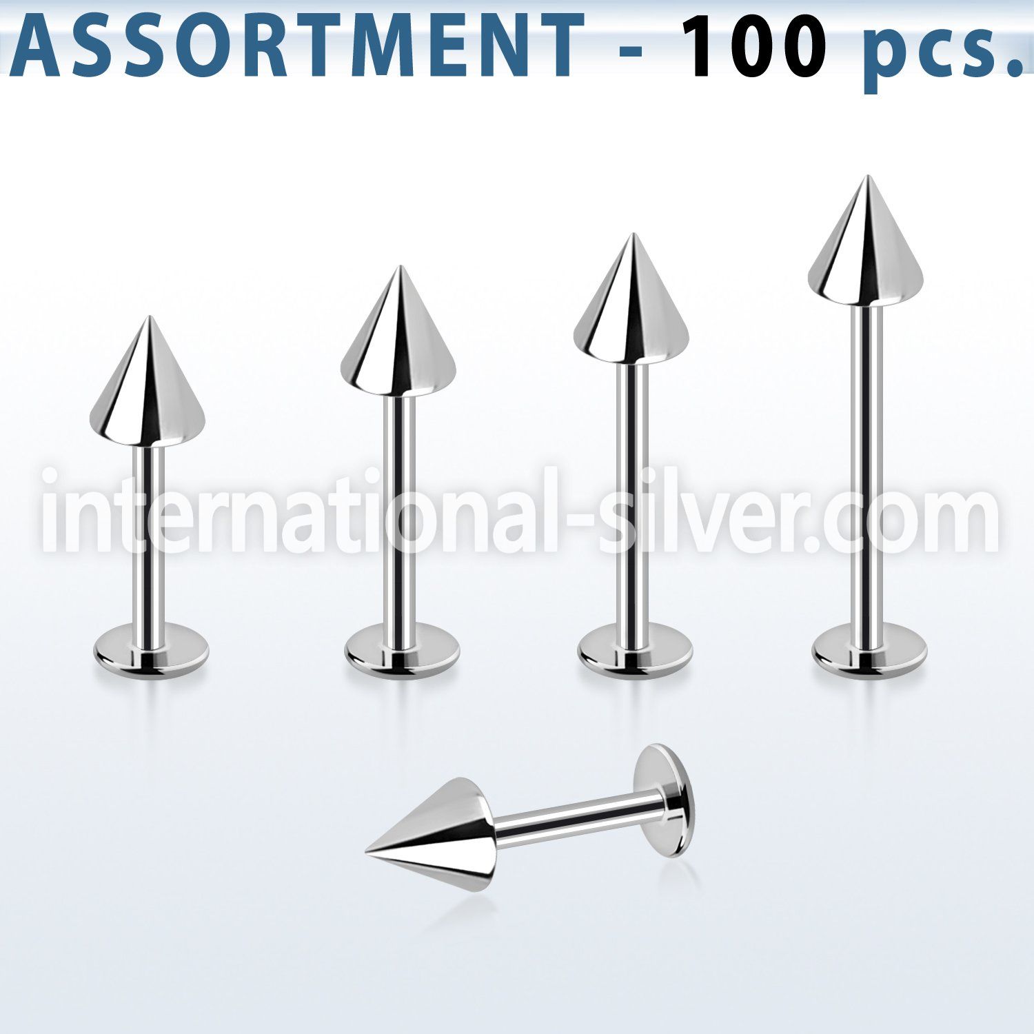 blk04d labrets lip rings surgical steel 316l labrets chin