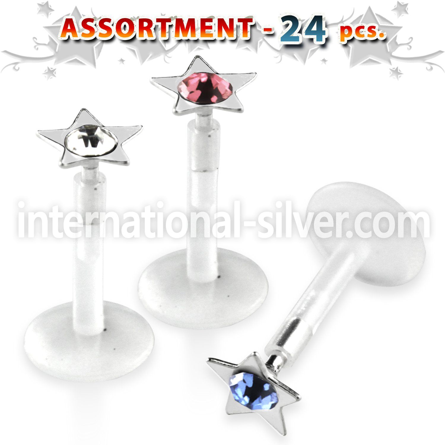 blk180 labrets lip rings bioflex ptfe belly button