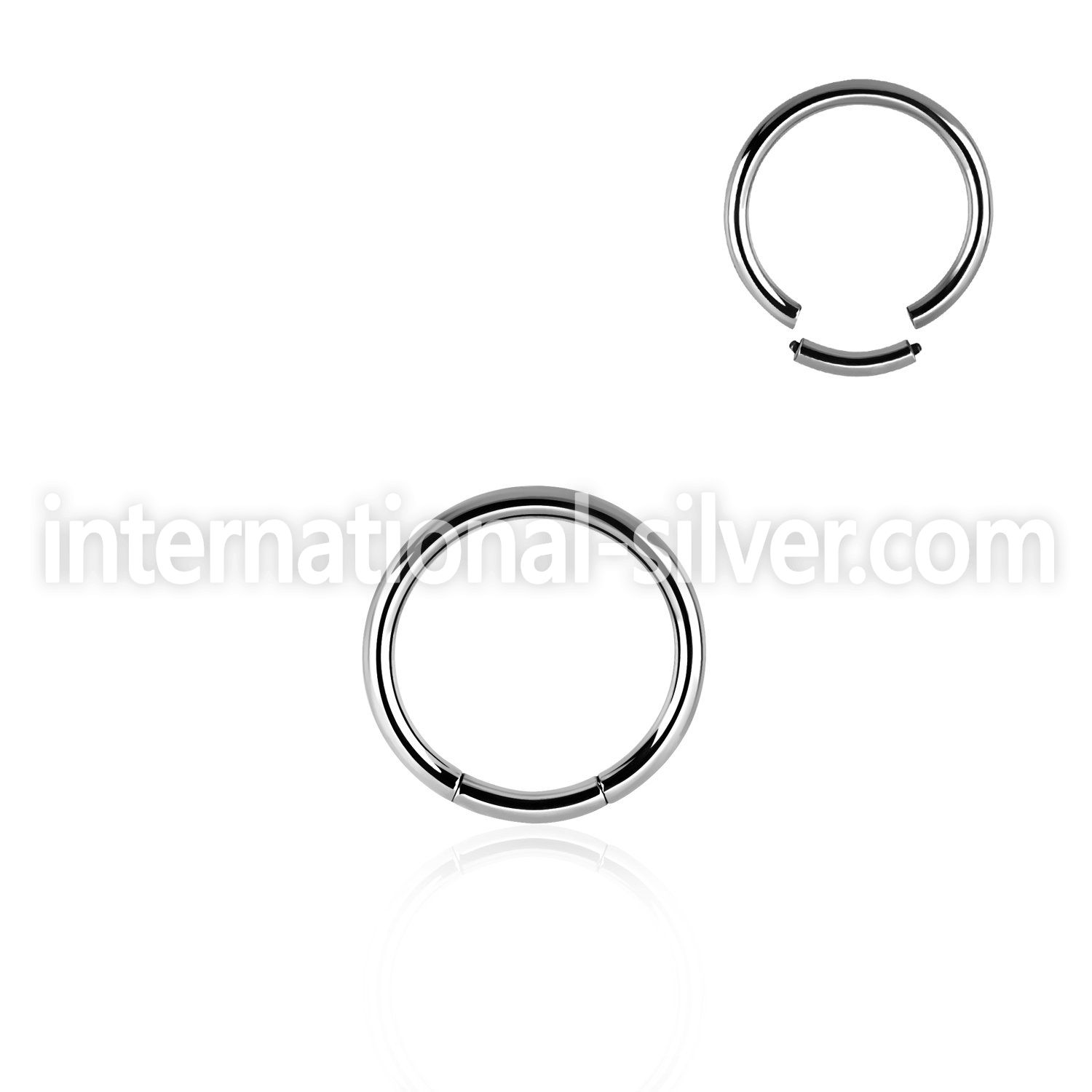 blk221b seamless segment rings surgical steel 316l nose