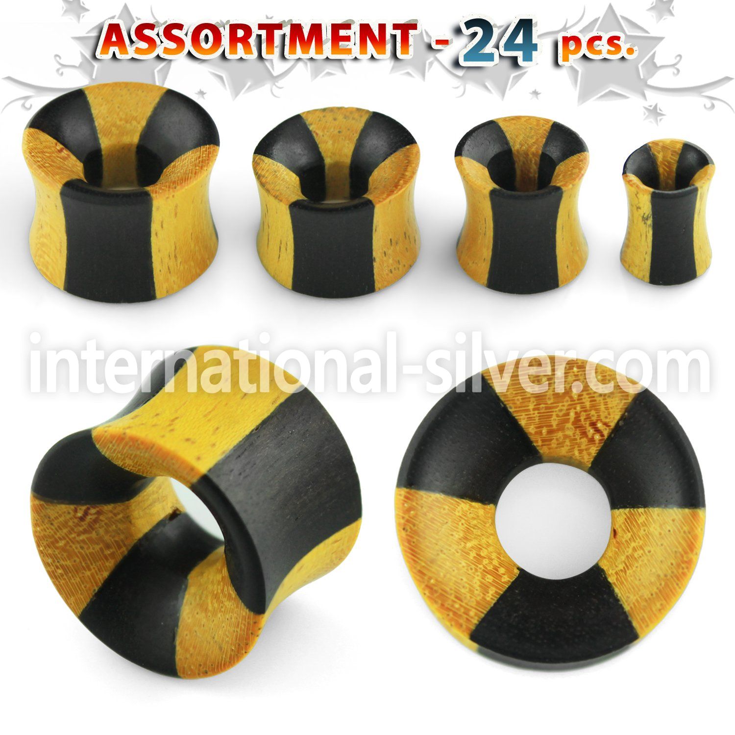 blk311 tunnels gauges organic body jewelry ear lobe