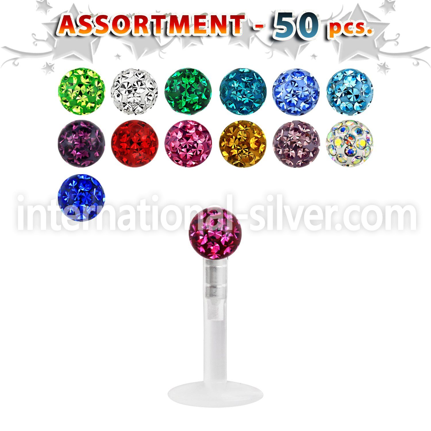 blk511 labrets lip rings bioflex ptfe labrets chin