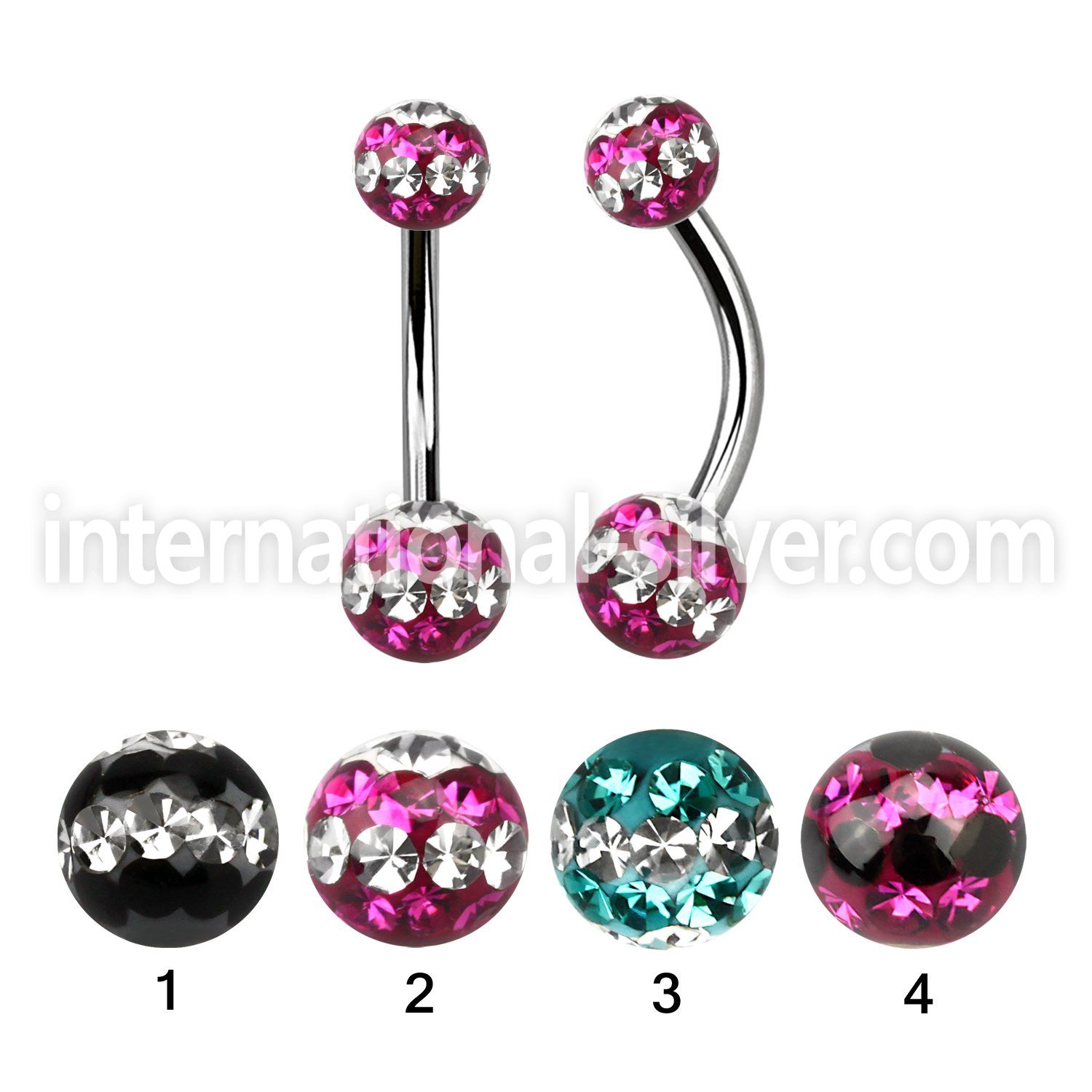 bn2frsd belly rings surgical steel 316l belly button