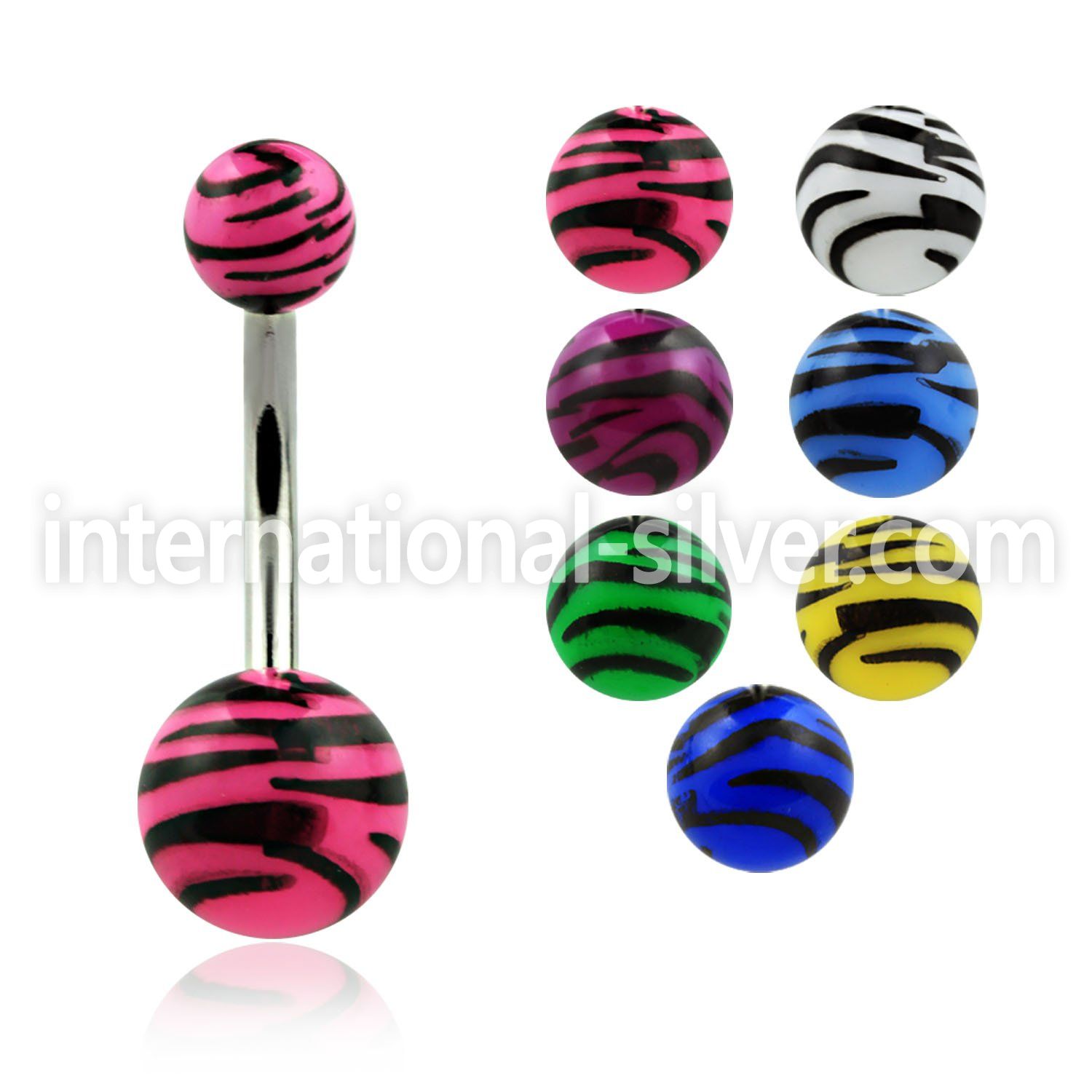 bndxj belly rings surgical steel 316l with acrylic parts belly button