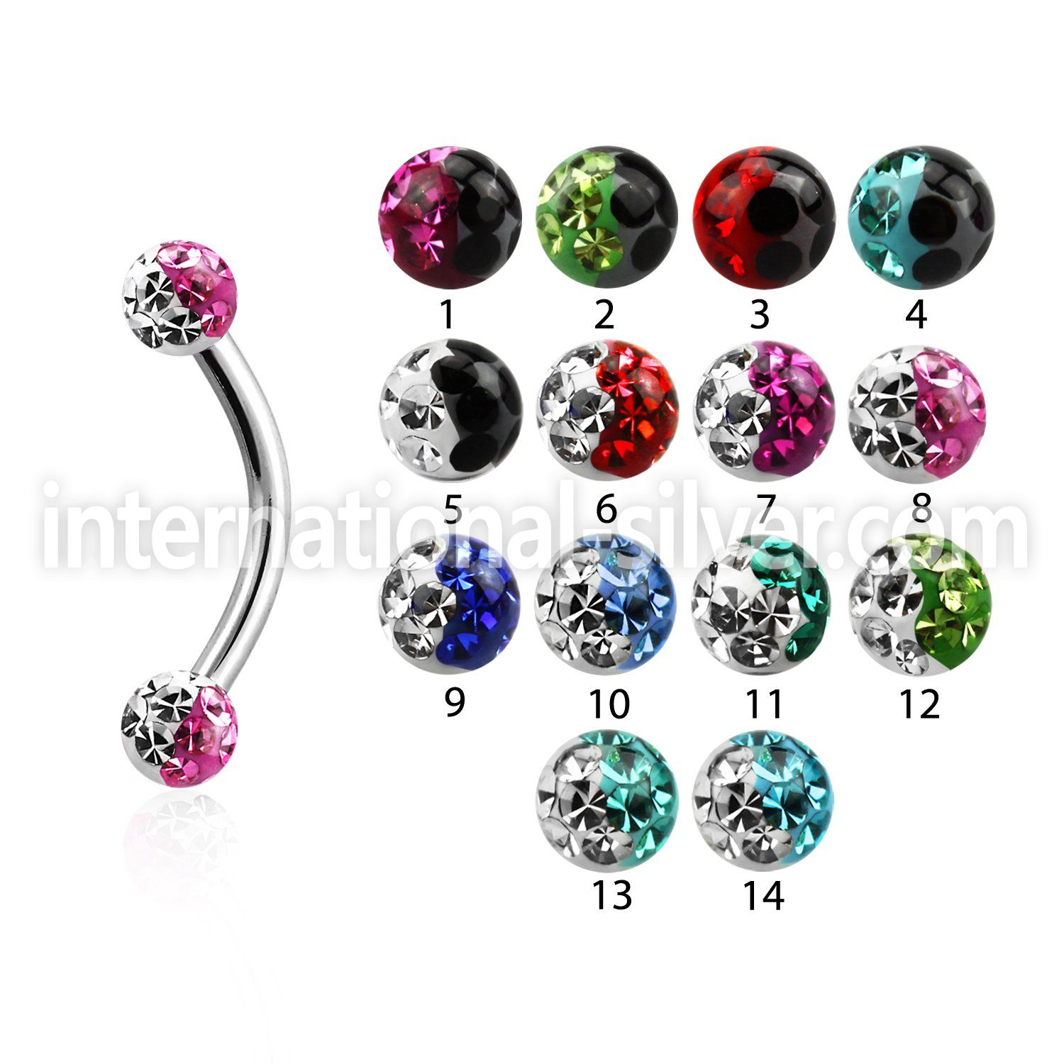 bnefr3e micro curved barbells surgical steel 316l eyebrow