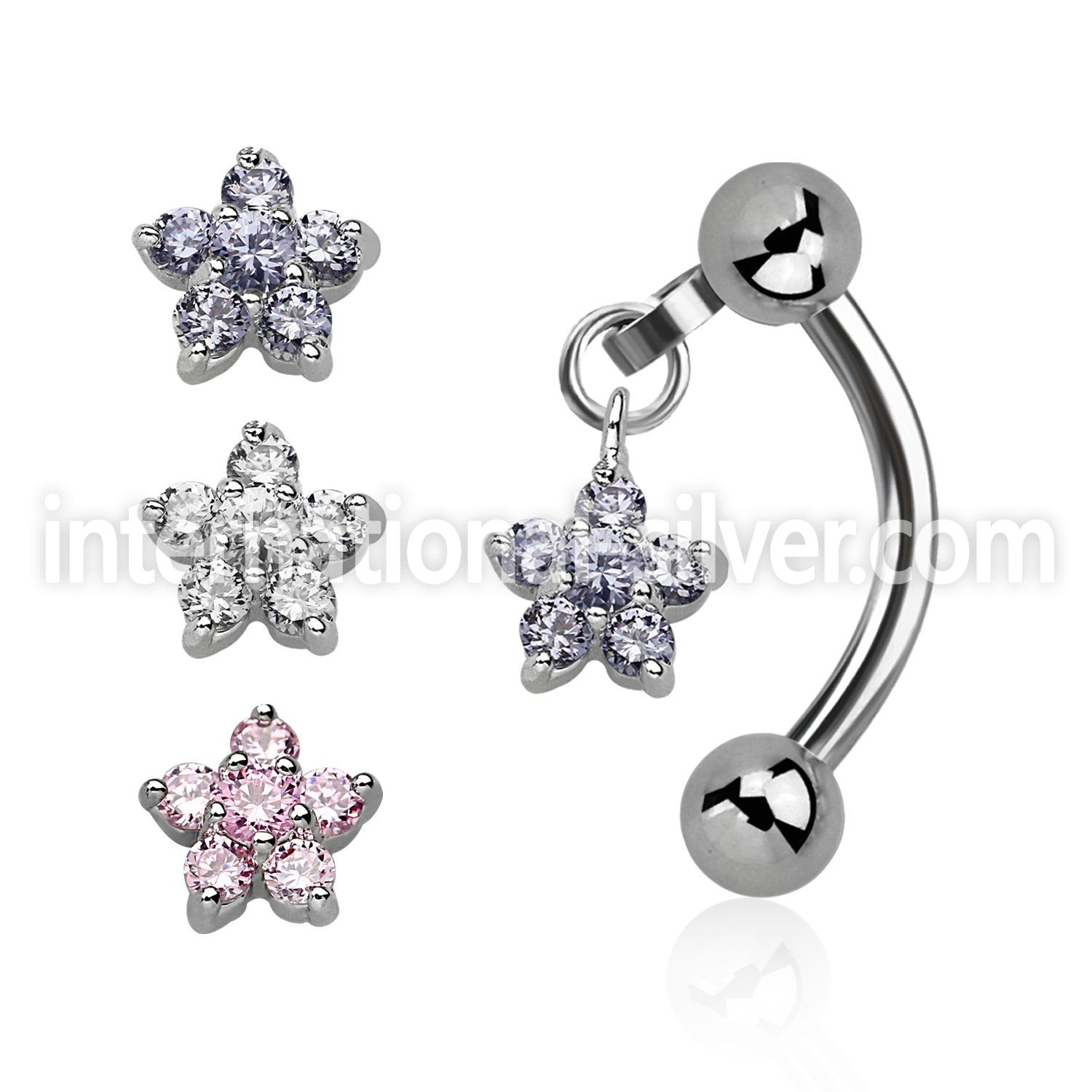 bner61 micro curved barbells surgical steel 316l eyebrow