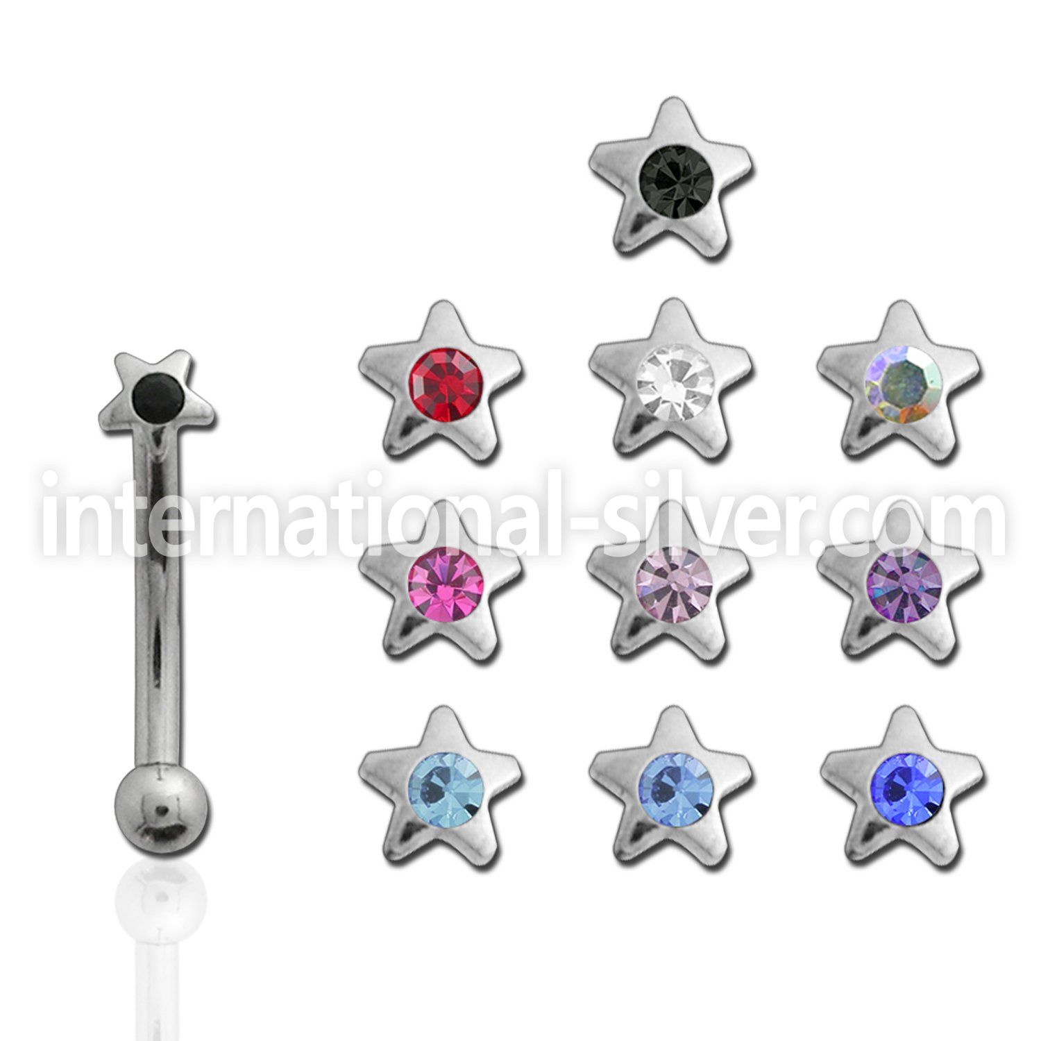 bnesrc micro curved barbells surgical steel 316l eyebrow